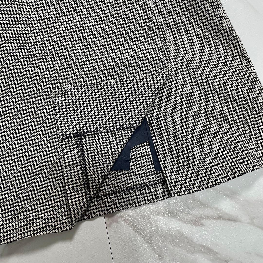 バーバリーブルーレーベル ノースリーブ ワンピース ホースロゴ 刺繍 千鳥格子
