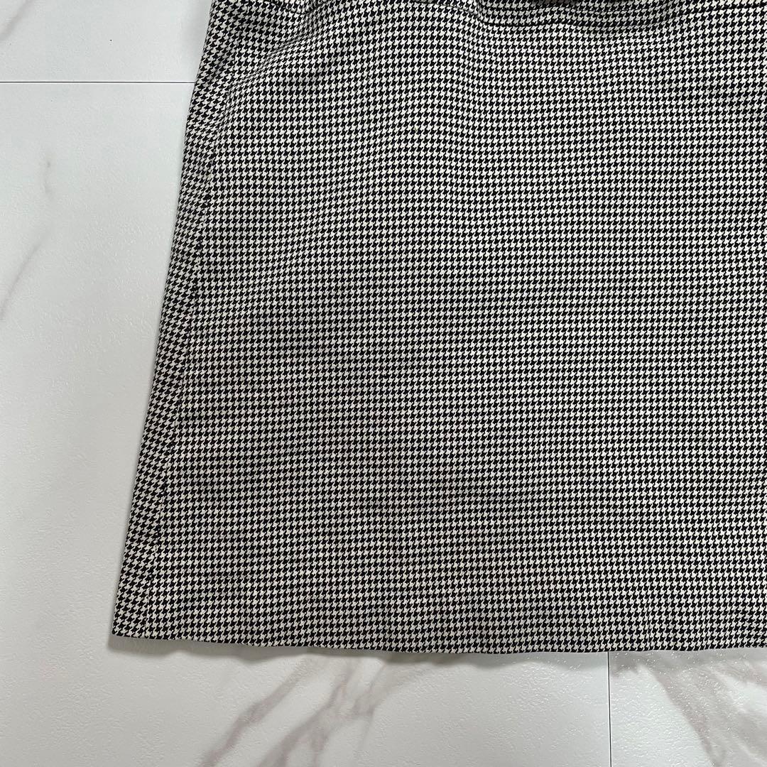 バーバリーブルーレーベル ノースリーブ ワンピース ホースロゴ 刺繍 千鳥格子