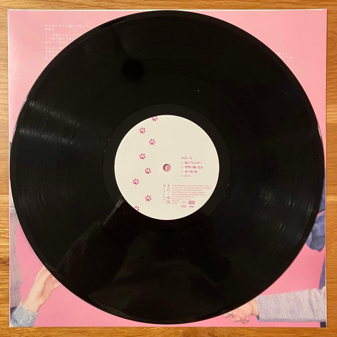 きのこ帝国 – 猫とアレルギー アナログレコード LP