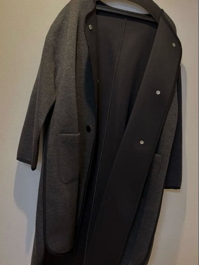 新品タグ付19500円リバーシブルコートスコットクラブ系列
