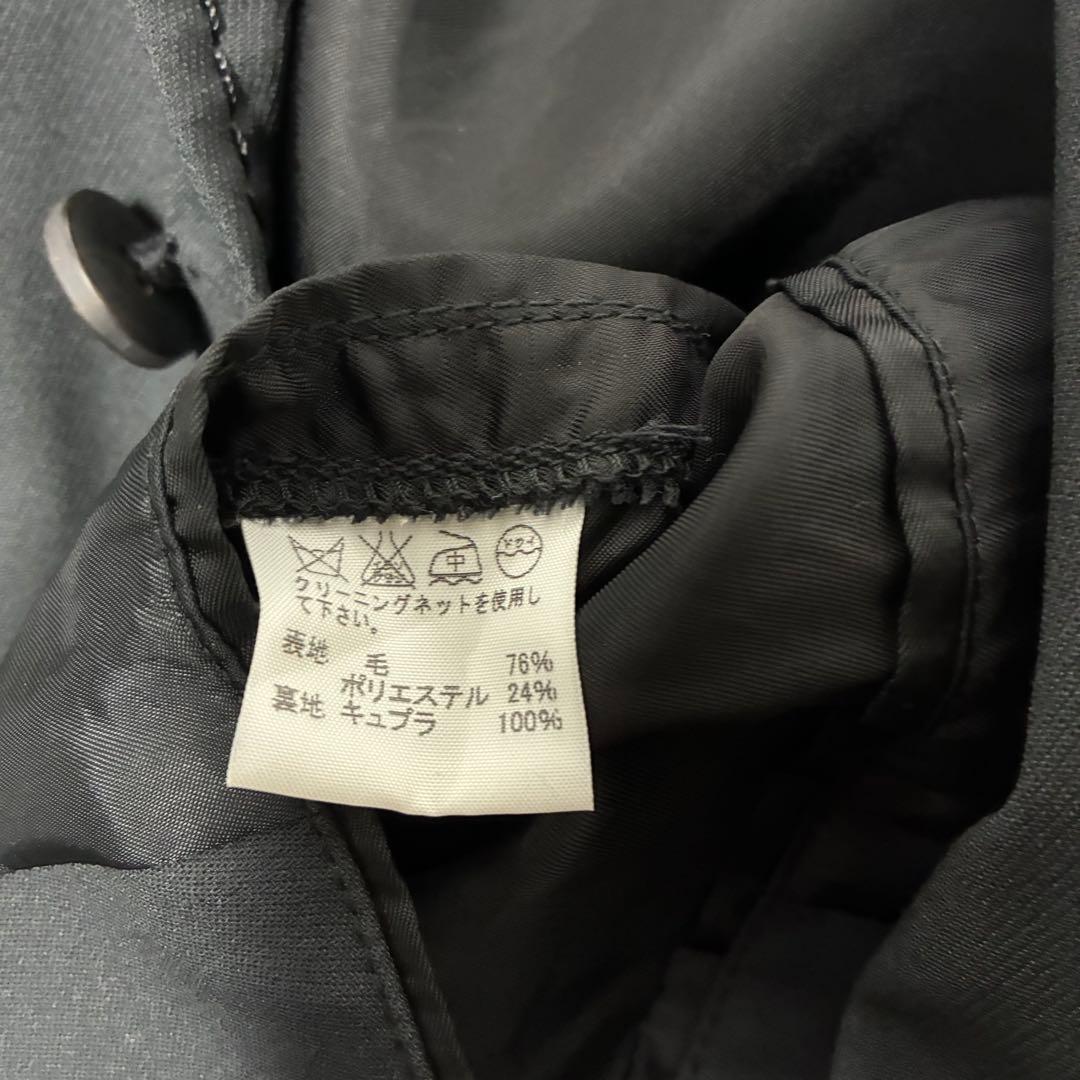 ISSEY MIYAKE ブラック ウール混　テーラードジャケット