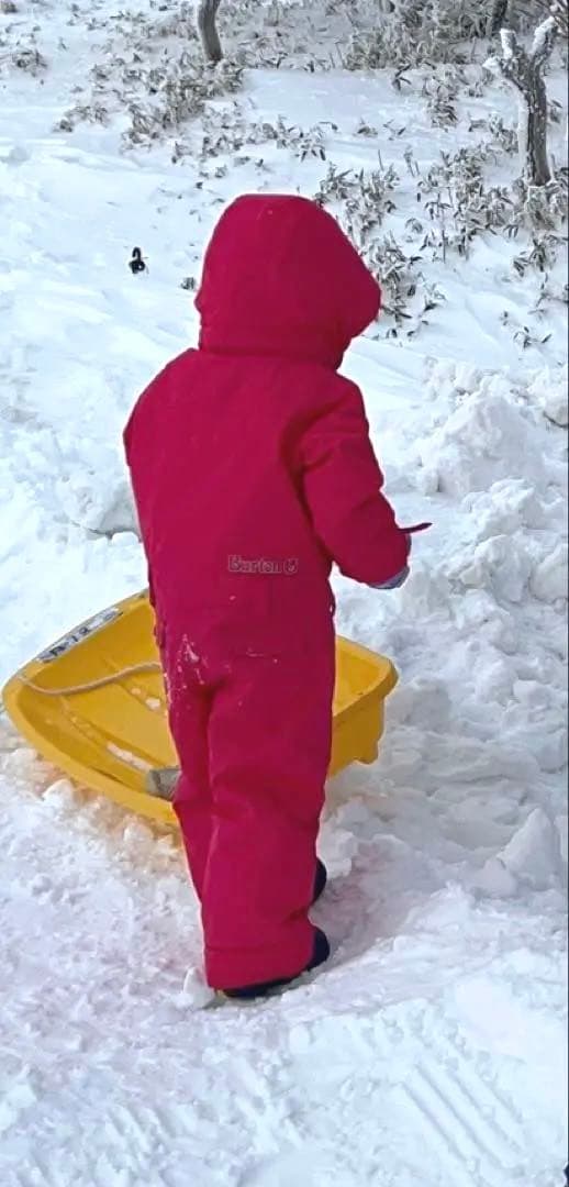 Burton 子ども用スノーボードウェア ピンク