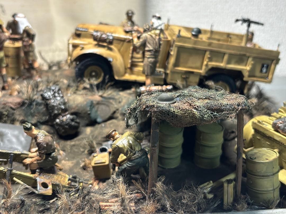 1/35 イギリス　コマンドカー　35ポンド砲