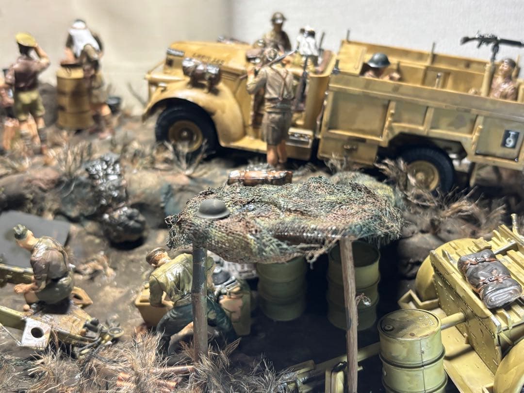 1/35 イギリス　コマンドカー　35ポンド砲