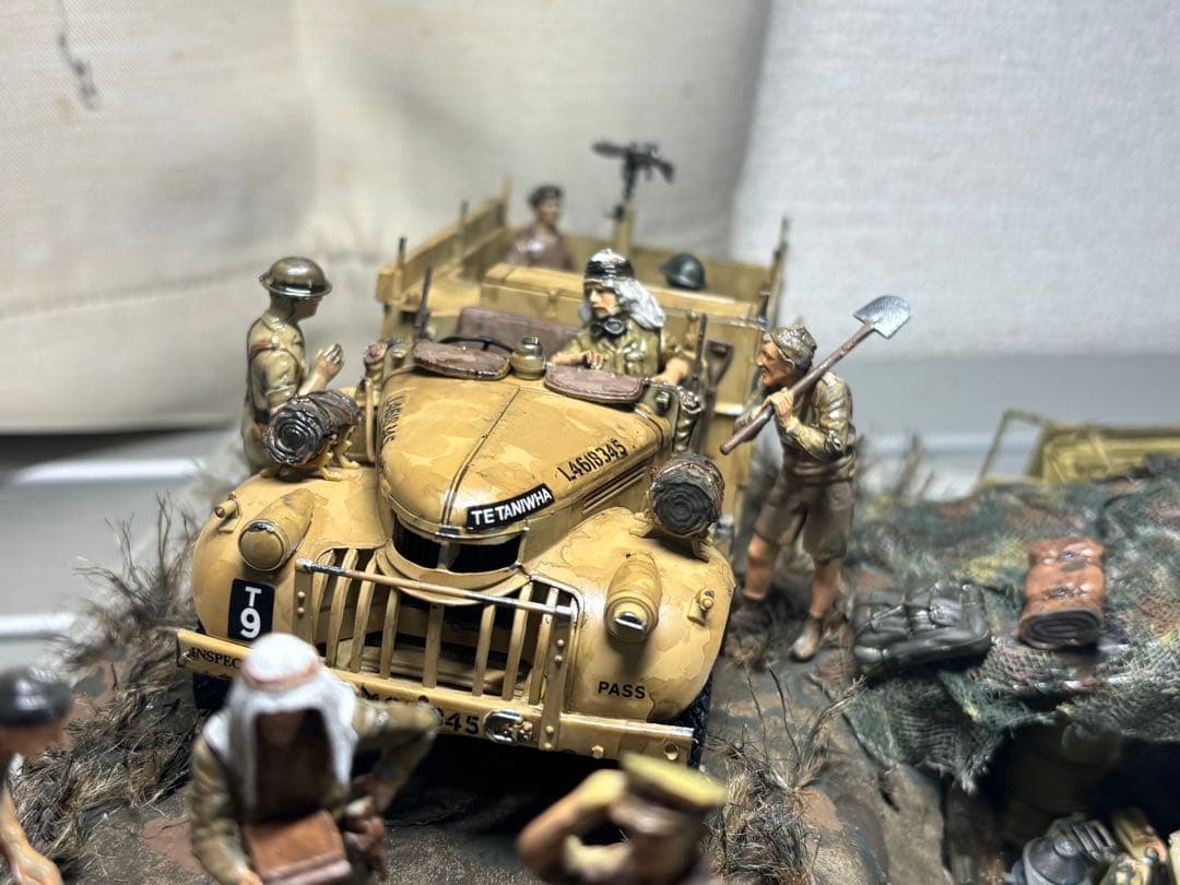 1/35 イギリス　コマンドカー　35ポンド砲