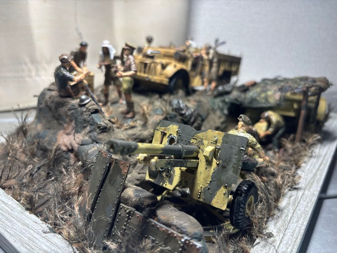 1/35 イギリス　コマンドカー　35ポンド砲