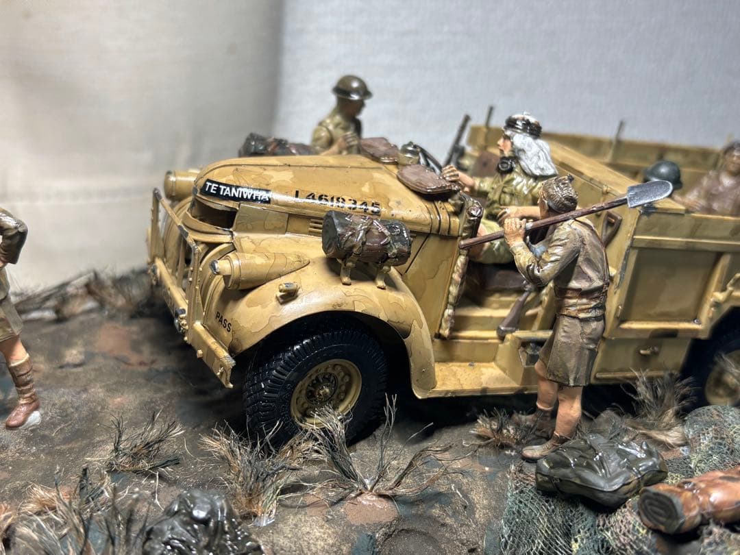 1/35 イギリス　コマンドカー　35ポンド砲