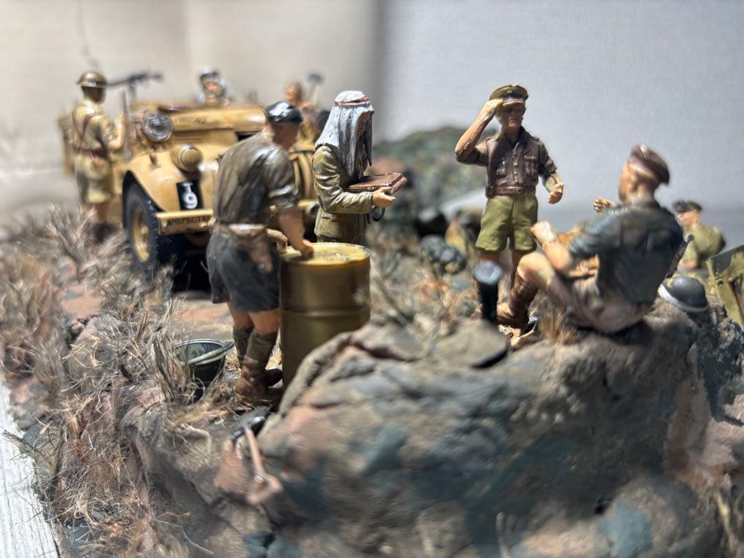 1/35 イギリス　コマンドカー　35ポンド砲