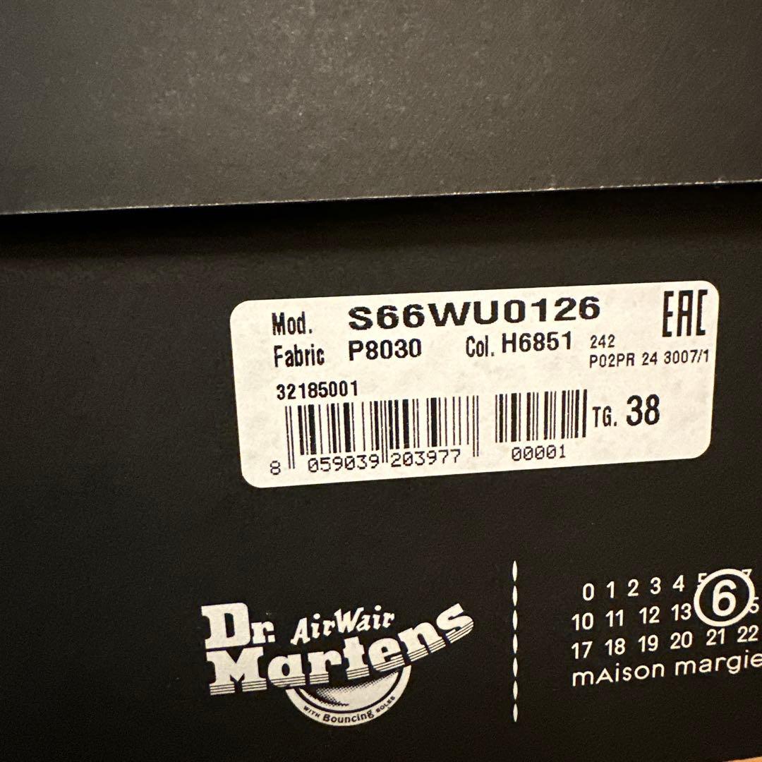 【値下げ】MM6 X Dr.Martens UK5 日本サイズ24-24.5㎝
