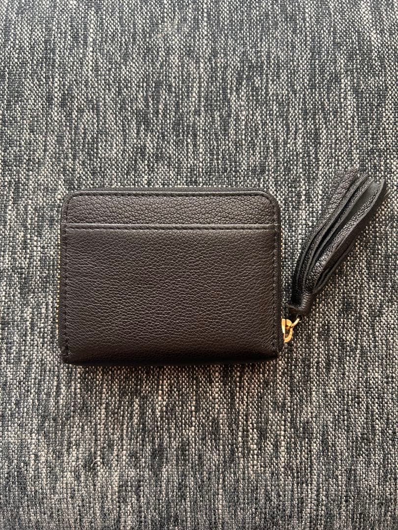 虎屋ういろ×perche(ペルケ)×earジャバラ折り財布　ブラック(黒)
