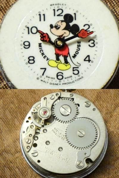 【最終値下】激レア★箱付【1970年代】ミッキーマウス ディズニー 手巻き時計
