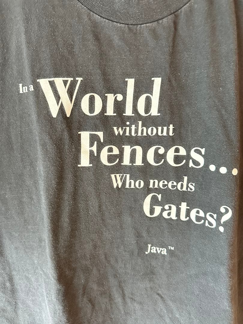 企業Tシャツ　Java ヴィンテージ　古着　90s