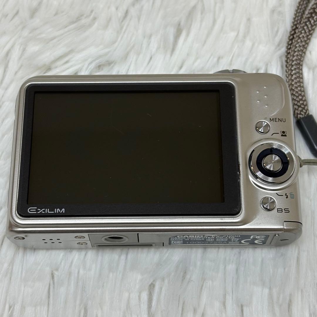 CASIO カメラ　エクシリム　EX-Z1200 シルバー　コンデジ　動作品