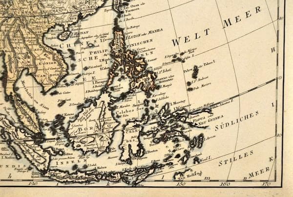 アジア図　Asien nach den neusten und besten