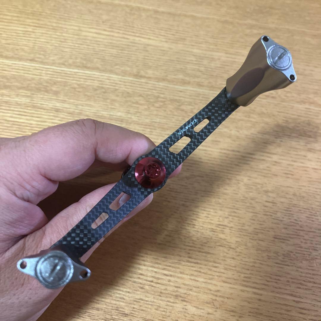 美品　シマノ4角軸　ゴメクサス　100mm ダブルハンドル　スタンド　セット