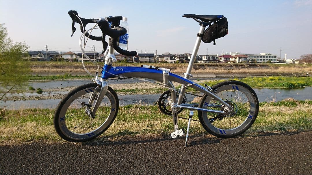 【付属品多数！】ターンTern Verge X18 折りたたみ自転車 20インチ