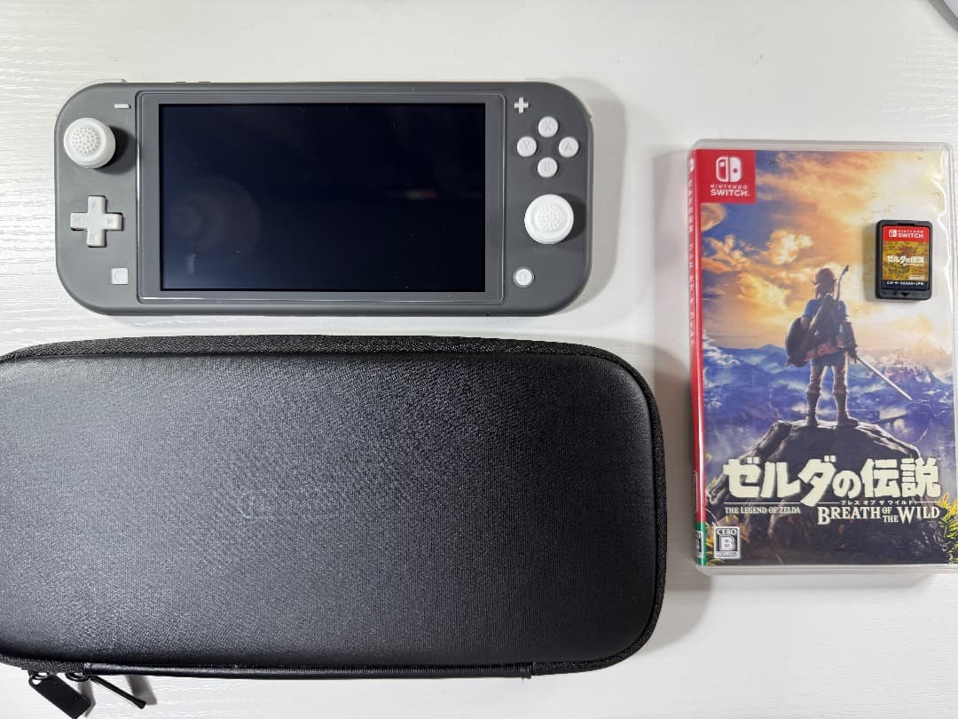 Nintendo Switch Lite グレー ゼルダの伝説付き