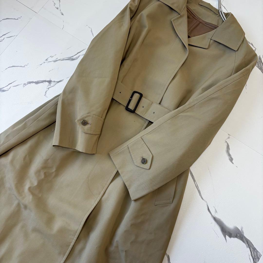 Paul Stuart ✨2wayチェックライナー付　ベルテッドコートM 春色
