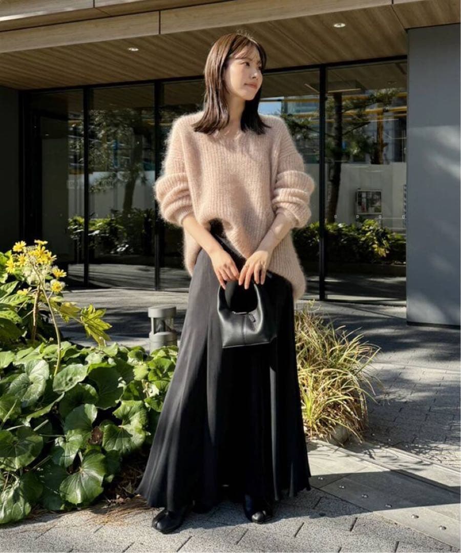 美品 plage Washable Fibril ロングスカート