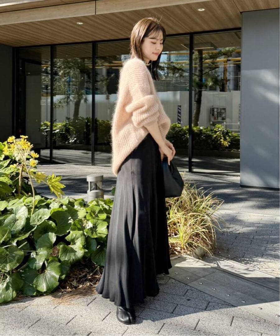 美品 plage Washable Fibril ロングスカート