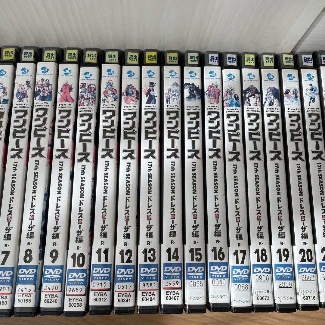 アニメ　DVD　ONE PIECE ワンピース　ドレスローザ編　1～30巻　全巻