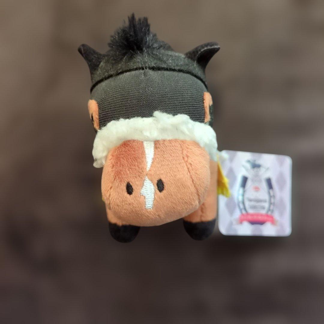 サラコレ ボールチェーンマスコットぬいぐるみ（タグ付き）アーモンドアイ号
