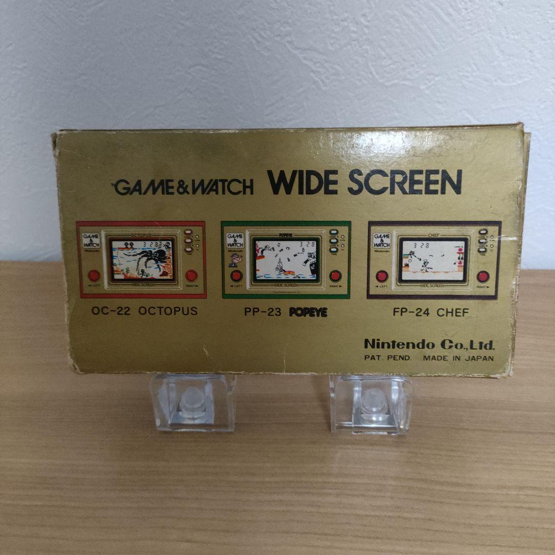 ゲーム＆ウォッチ　パラシュート　箱付き　任天堂　ニンテンドー　メンテナンス済み