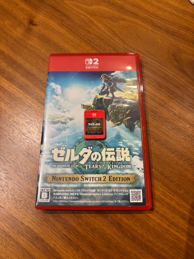 Switch2 ゼルダの伝説 ティアーズ・オブ・ザ・キングダム　ティアキン