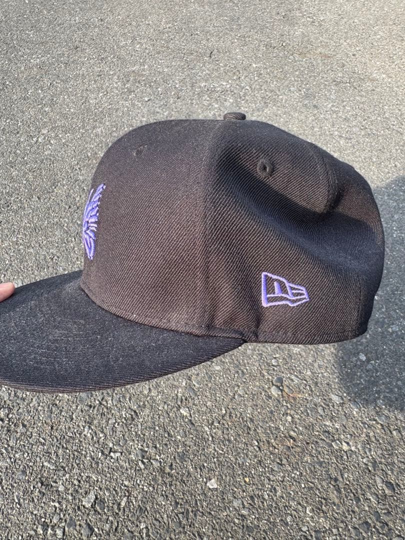 Needles × NEWERA Black cap 7 3/8 59FIFTY