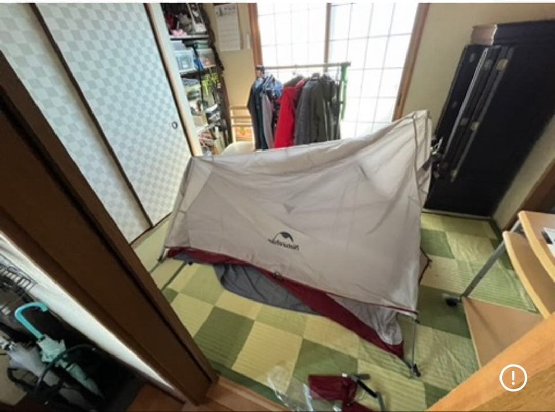 Naturehike キャンプテント Clould up2 20Dグレー