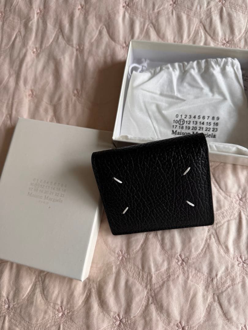 Maison Margiela 二つ折り財布 ブラック