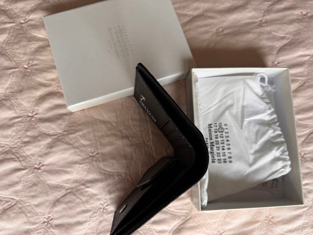 Maison Margiela 二つ折り財布 ブラック