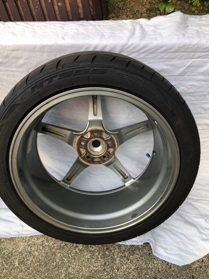 アルミ鍛造 18 7.5j +50 5H 100 ヨコハマ クロイツァー