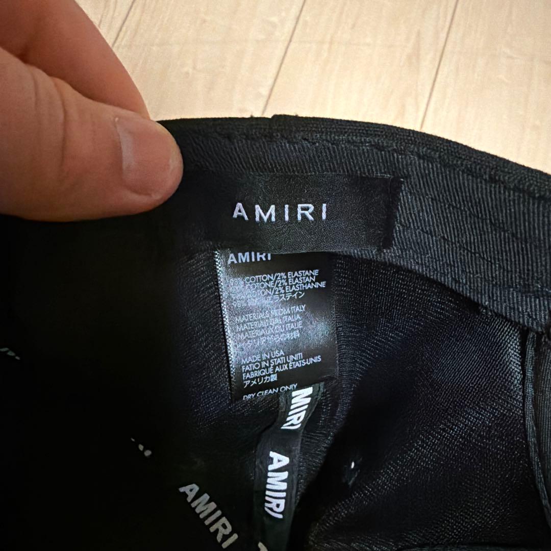 AMIRI ブラックキャップ M/L