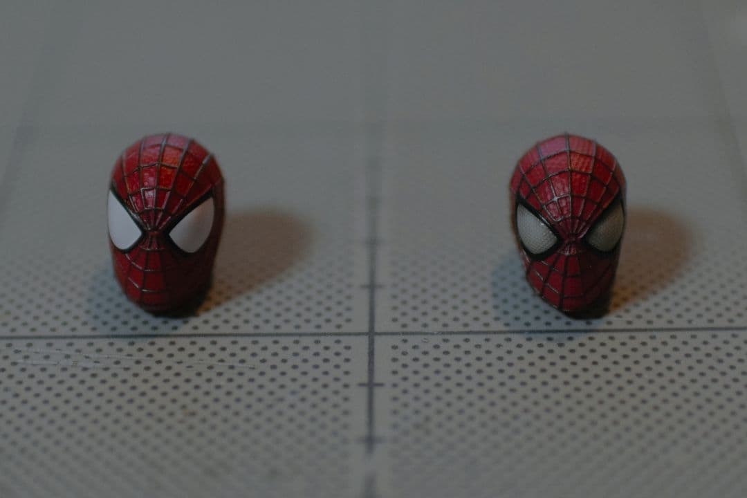 MAFEX　アメイジングスパイダーマン　カスタムヘッド