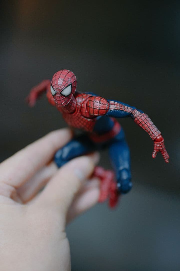 MAFEX　アメイジングスパイダーマン　カスタムヘッド