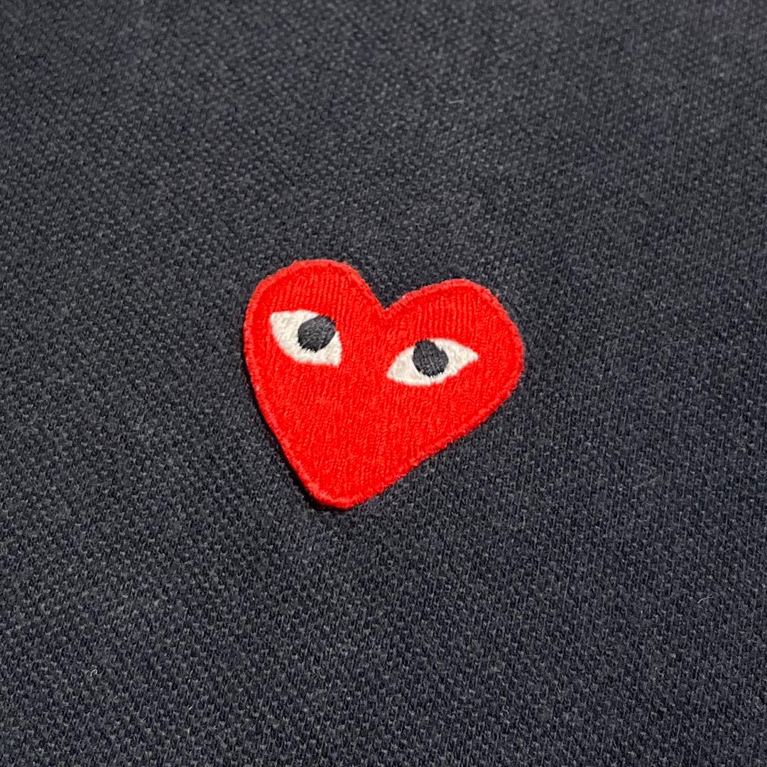 PLAY COMME des GARÇONS ポロシャツ ブラック S