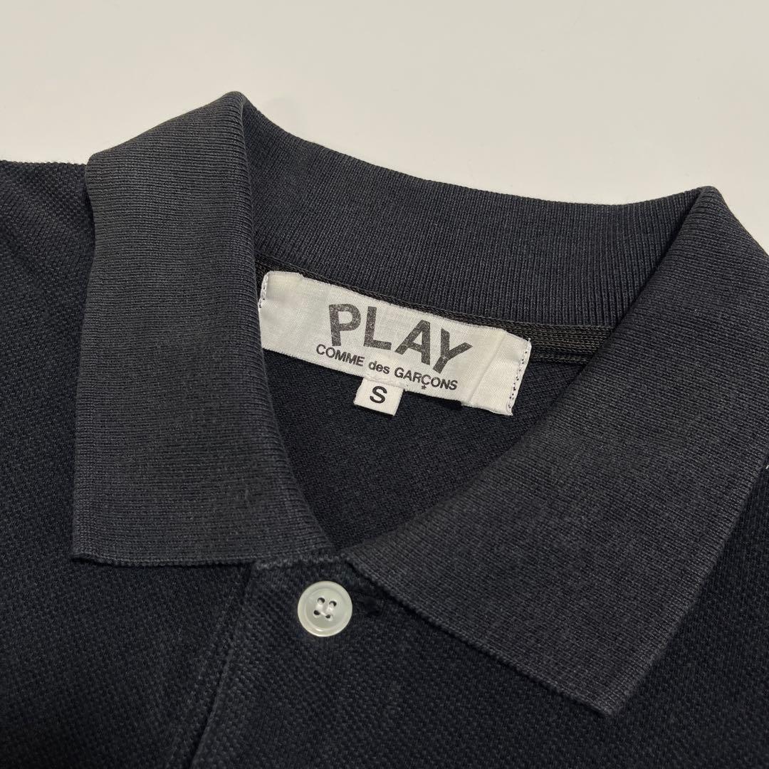 PLAY COMME des GARÇONS ポロシャツ ブラック S