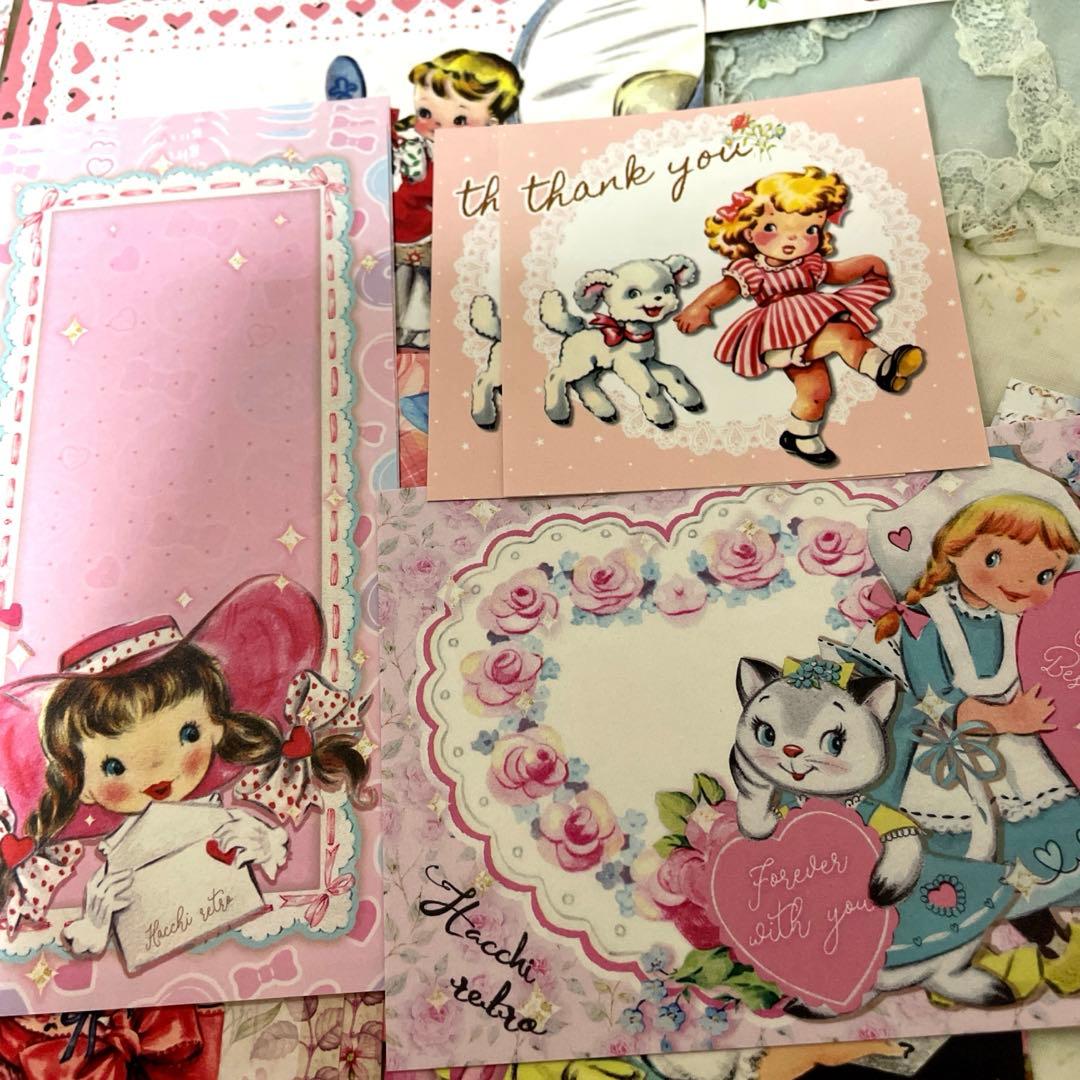 ♡レトロアニマルメモセット♡50枚セットレア