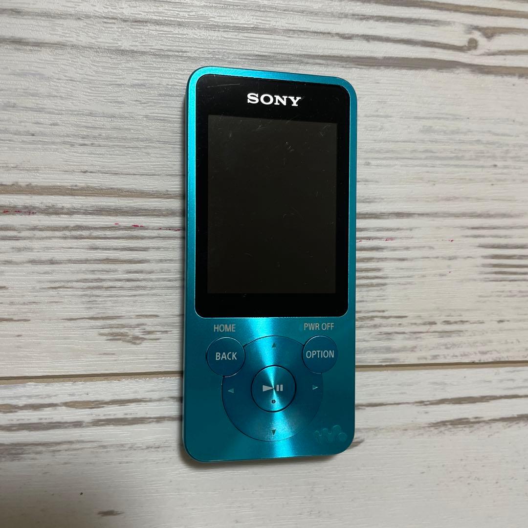 SONY デジタルオーディオプレーヤー 青　NW-S15