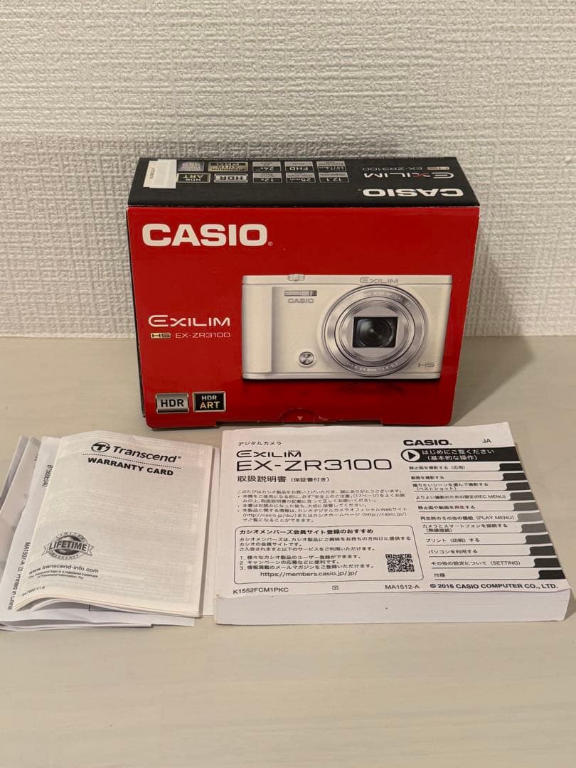 CASIO EXILIM EX-ZR3100 デジタルカメラ