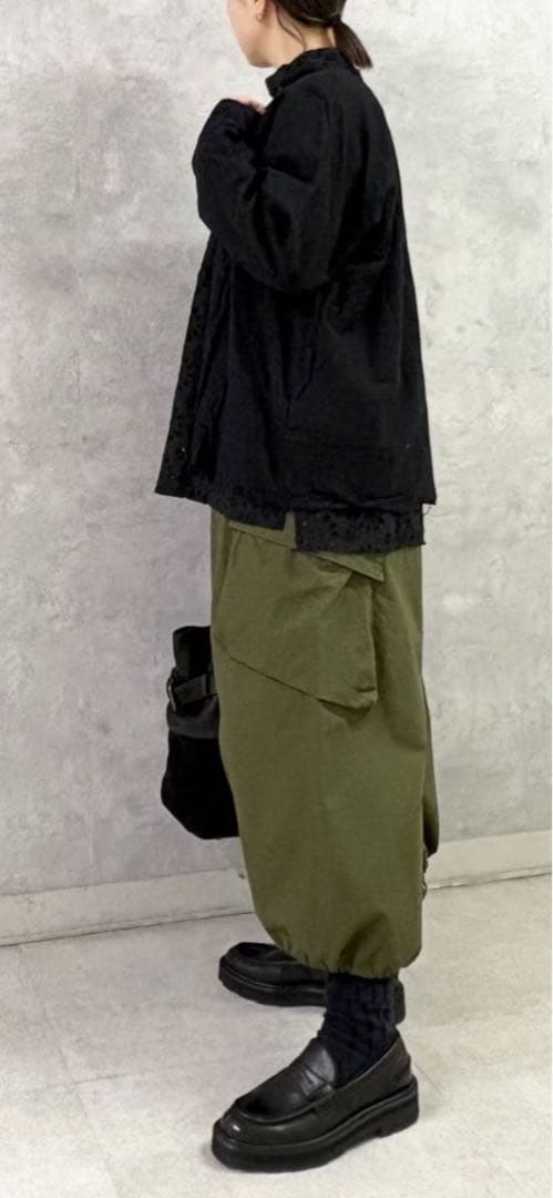 journal standard luxe新作 リップストップカーゴスカート