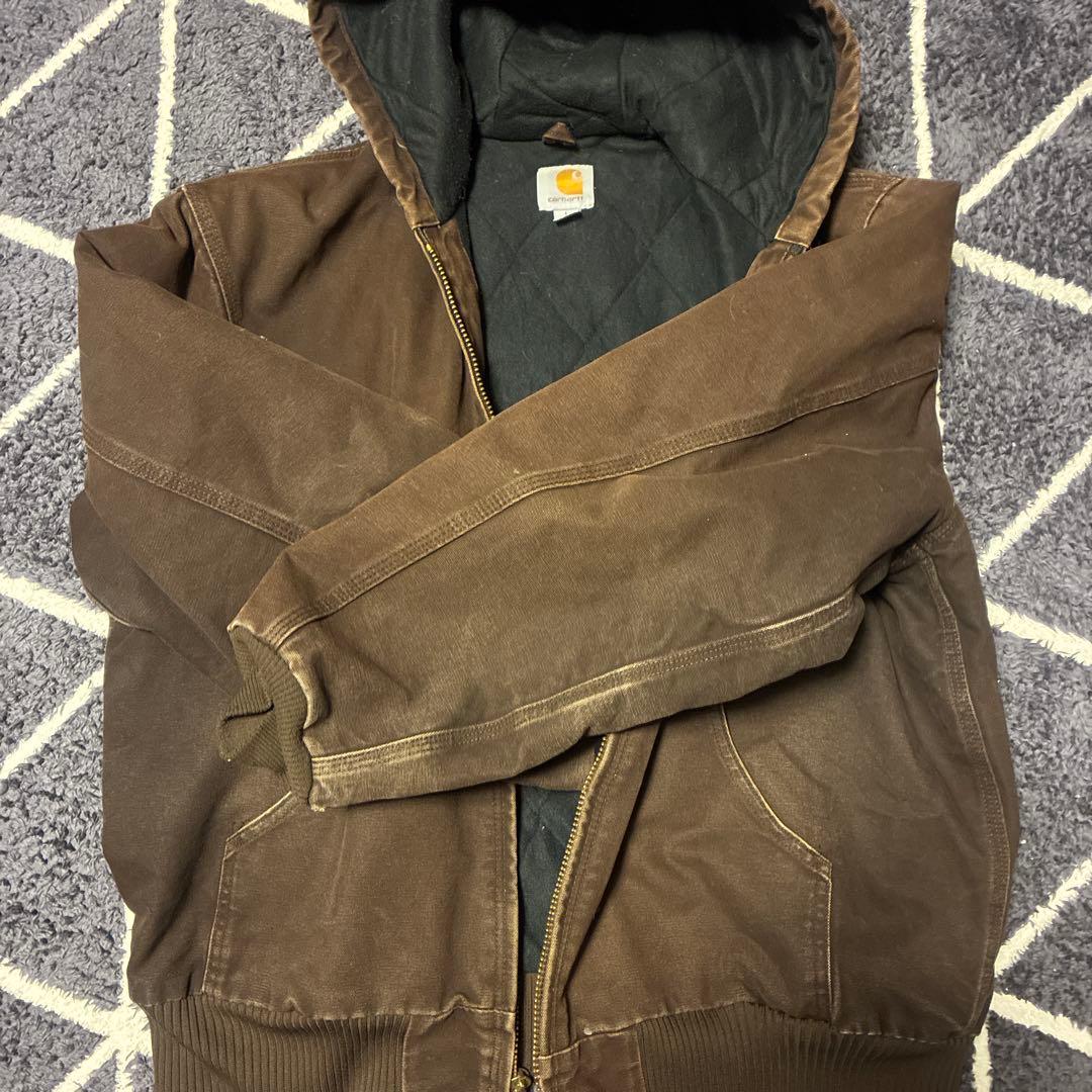 carhartt アクティブジャケット　L vintage ダークブラウン