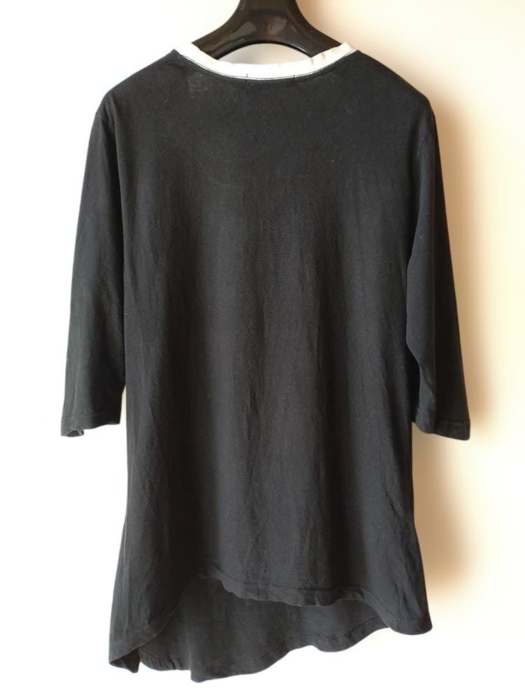 undercover アンダーカバー 歪み NewYorkCity Tシャツ 黒