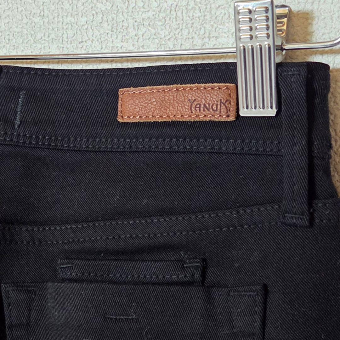 【極美品】YANUK Patricia Ankle デニムパンツ 黒 24