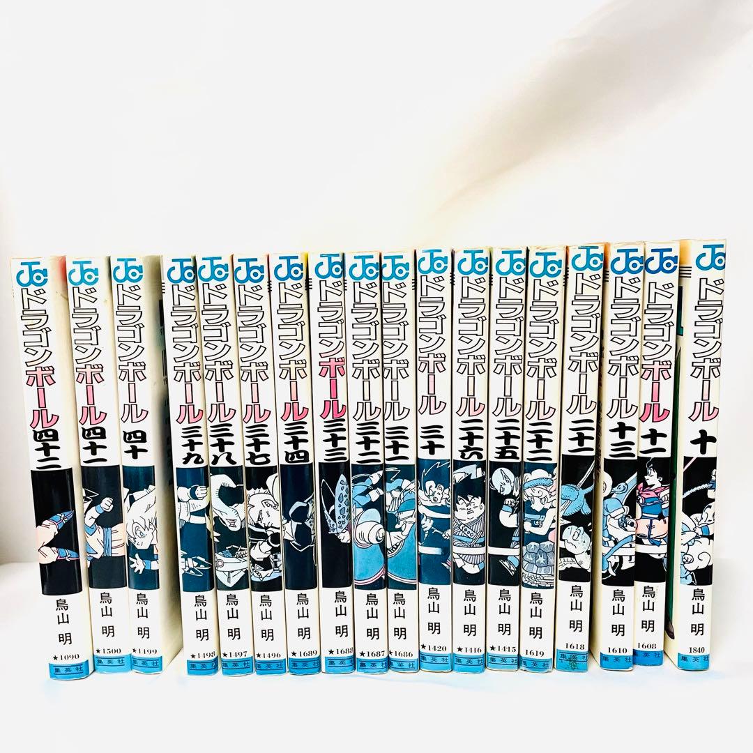 ドラゴンボール全巻セット42巻初版全部で18巻あります