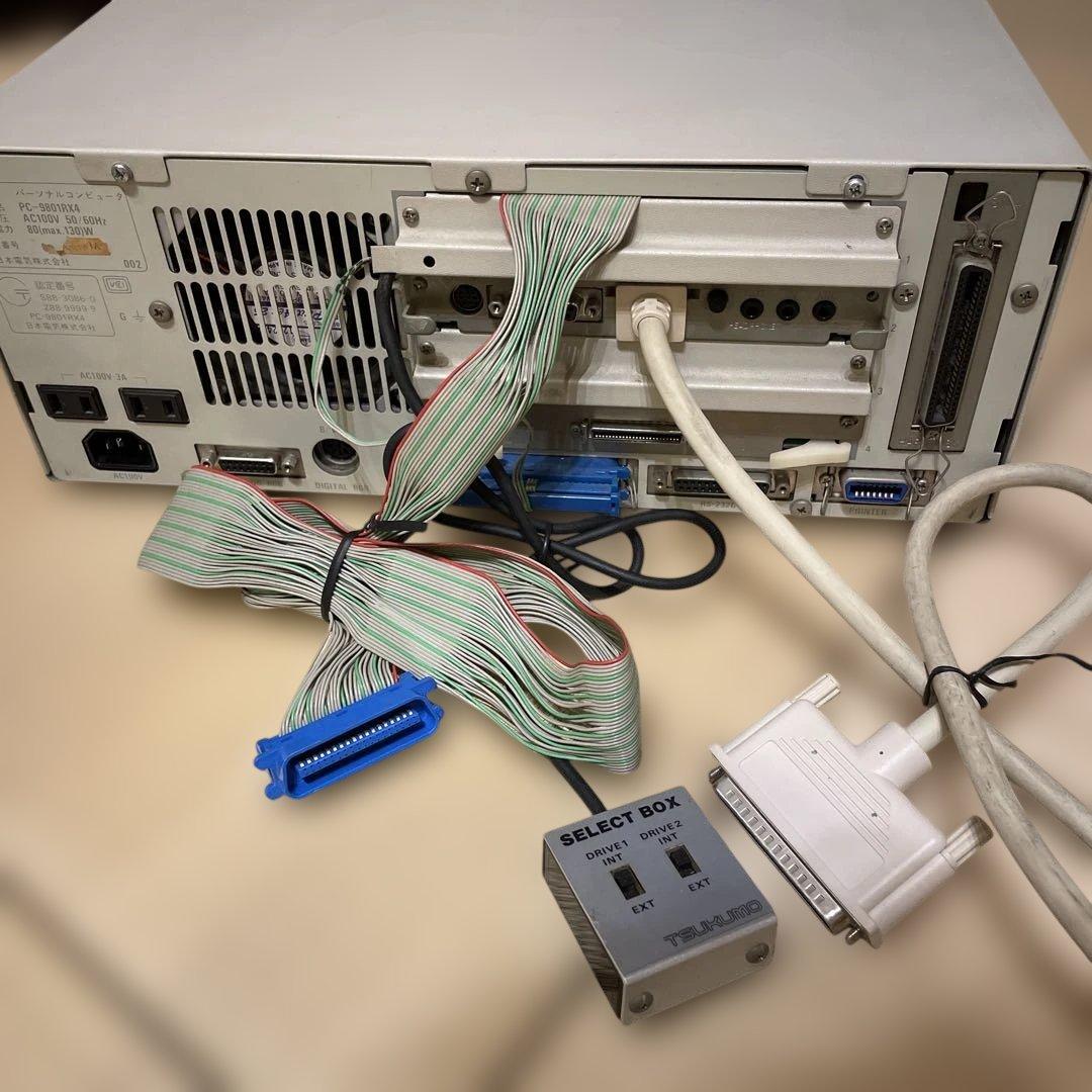 NEC PC-9801 RX4 ジャンク