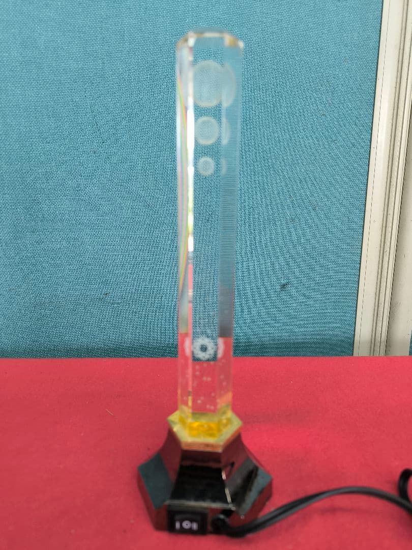 創価学会　クリスタルガラス製/クリスタルキャンドル×2/大サイズ/大型仏壇用
