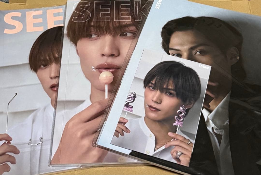 簡秀吉　SEEK 未開封　3冊