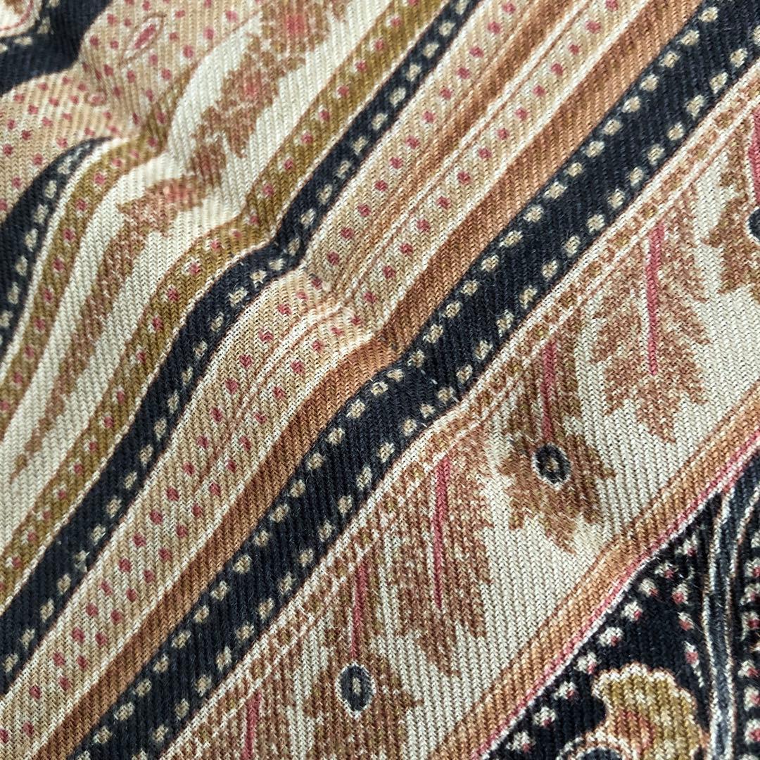 ETRO ウール＆シルク　ストール　ペイズリー　エトロ　絹　毛　イタリア製
